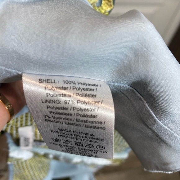 Sau Lee Jodie Blouse in Silver blue - Picture 9 of 12